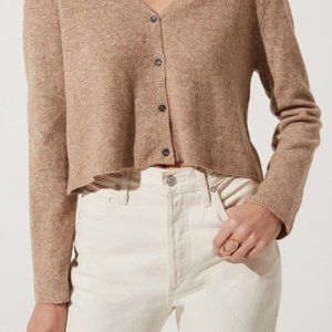 ASTR The Label / LONG SLEEVE BUTTON FRONT CARDIGAN Size XL